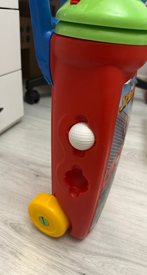 Renkli Spiderman Temalı Çocuk Golf Seti - Görsel 4