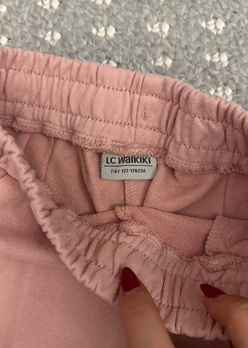 Pembe Rahat Kesim Kız Çocuk Eşofman Altı - Görsel 2