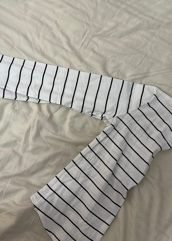 Kız Çocuk Beyaz Uzun Kollu Baskılı Tişört - Görsel 3