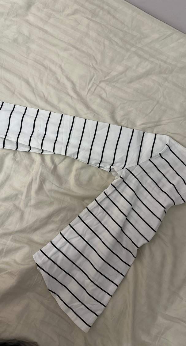 Kız Çocuk Beyaz Uzun Kollu Baskılı Tişört - Görsel 3