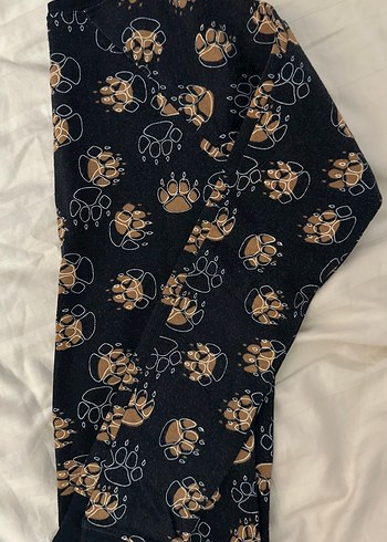 Kahverengi Baskılı Uzun Kollu Kiz cocuk Tişörtü - Görsel 4