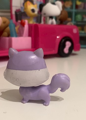 Pastel Mor Mini Aksiyon Figürü - Görsel 2