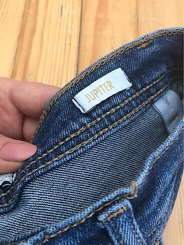 36 Beden mavi Renk Kot pantolon