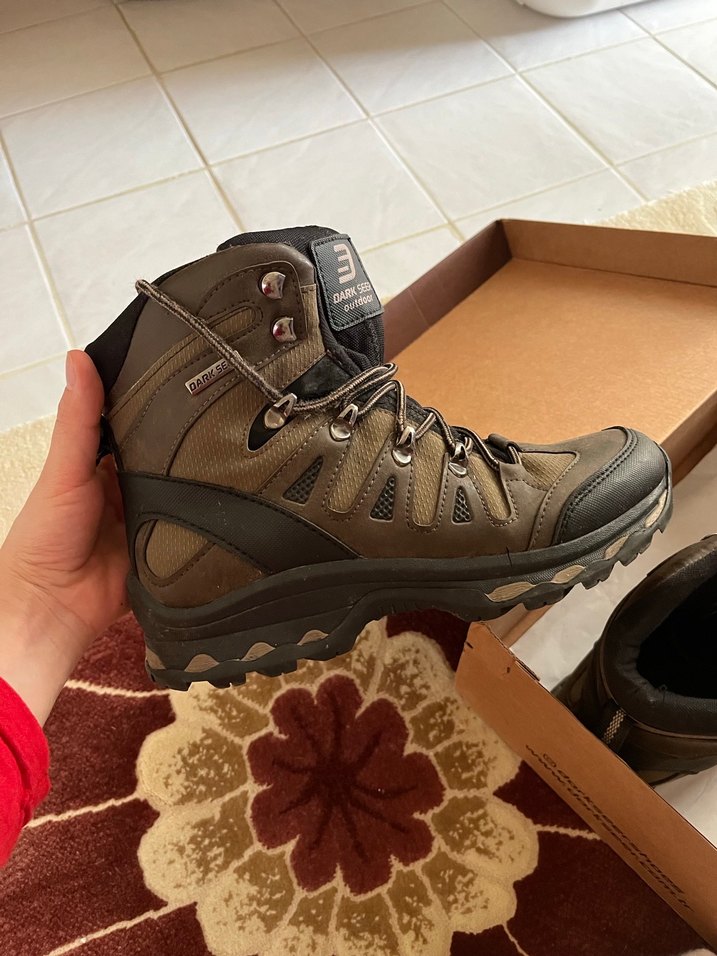 Gri Kamuflajlı Outdoor Bot - Görsel 3