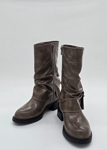 BUKLE DERİ BOT (36-40 NUMARA ARASI) - Görsel 3