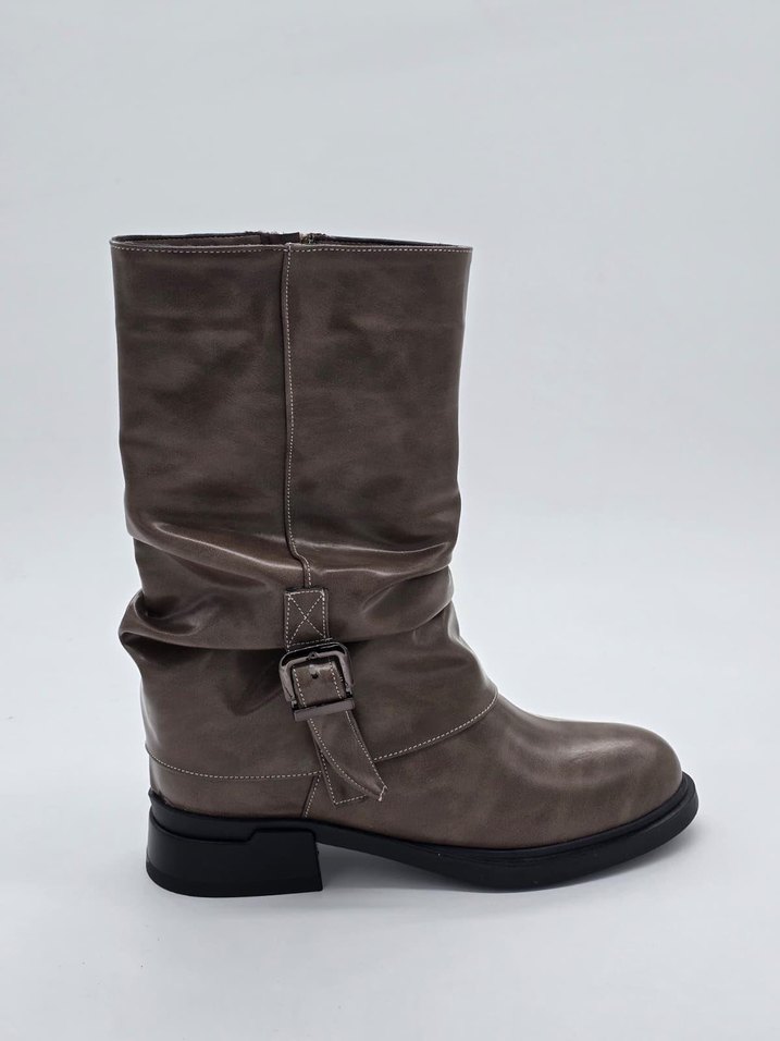 BUKLE DERİ BOT (36-40 NUMARA ARASI) - Görsel 2