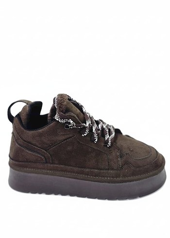 BAĞICIKLI MİNİ BOT ACI KAHVE (36-40 NUMARA ARALIĞI MEVCUTTUR) - Görsel 2