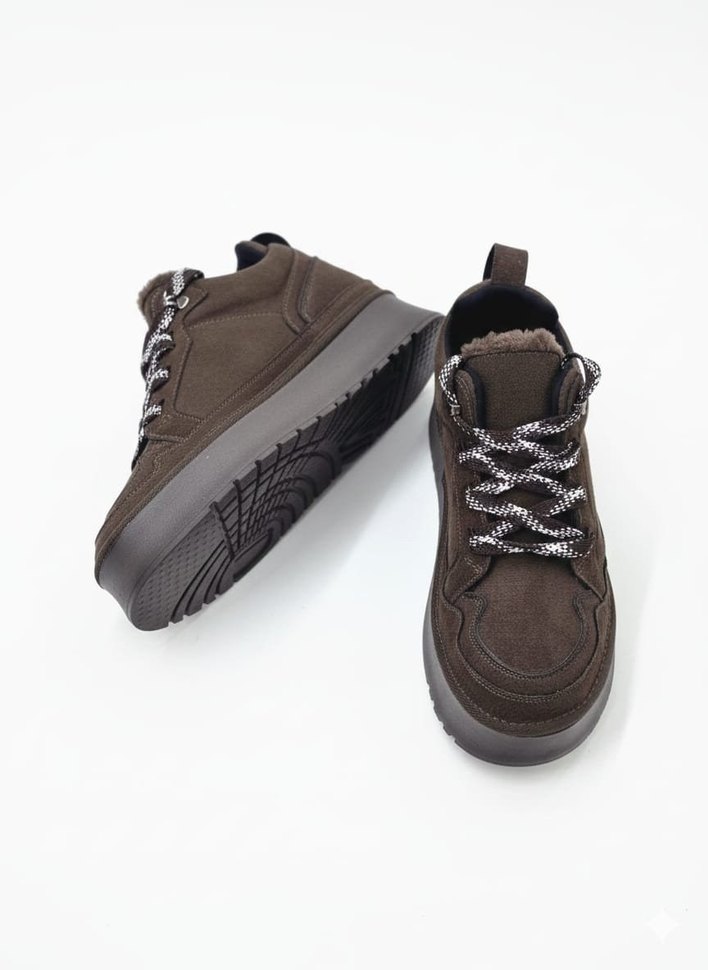 BAĞICIKLI MİNİ BOT ACI KAHVE (36-40 NUMARA ARALIĞI MEVCUTTUR) - Görsel 3