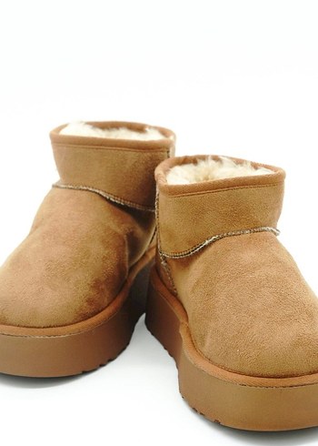 YÜKSEK TABANLI MİNİ BOT TABA (36-40 NUMARA ARALIĞI MEVCUTTUR) - Görsel 5