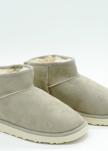 ALÇAK TABANLI MİNİ BOT BEJ (36-40 NUMARA ARALIĞI MEVCUTTUR) - Görsel 3