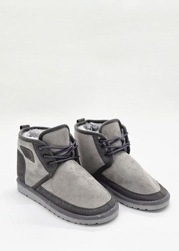 MİNİ BAĞICIKLI BOT GRİ (36-40 NUMARA ARALIĞI MEVCUTTUR) - Görsel 7