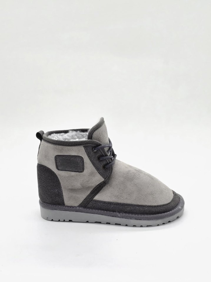 MİNİ BAĞICIKLI BOT GRİ (36-40 NUMARA ARALIĞI MEVCUTTUR) - Görsel 2