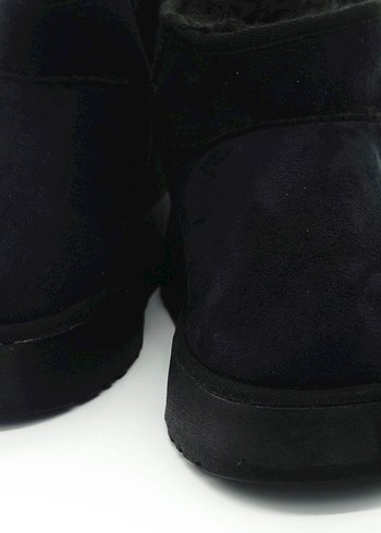 YÜKSEK TABANLI MİNİ BOT SİYAH (36-40 NUMARA ARALIĞI MEVCUTTUR) - Görsel 6