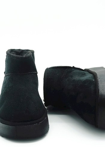 YÜKSEK TABANLI MİNİ BOT SİYAH (36-40 NUMARA ARALIĞI MEVCUTTUR) - Görsel 4