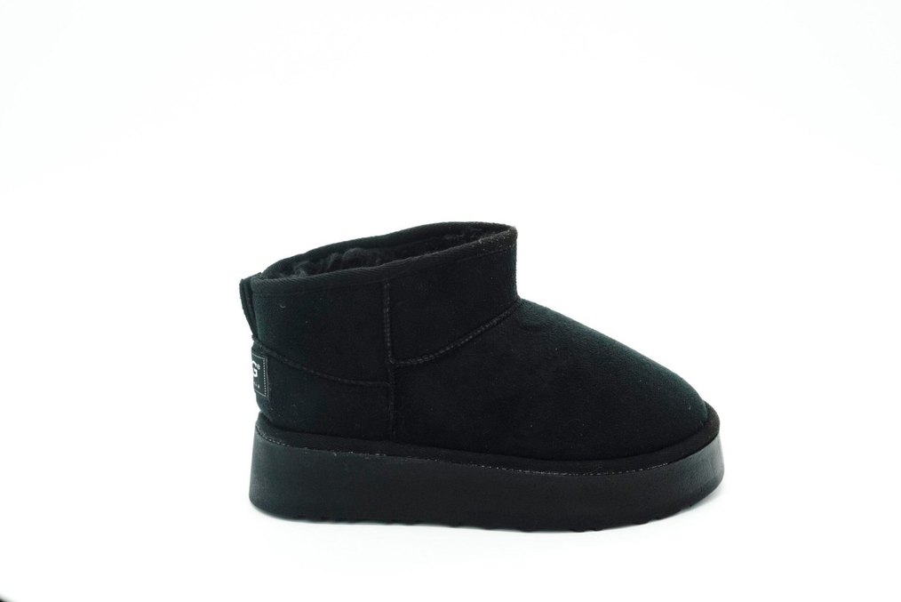 YÜKSEK TABANLI MİNİ BOT SİYAH (36-40 NUMARA ARALIĞI MEVCUTTUR) - Görsel 2