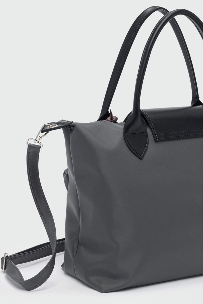 CHARMLI OMUZ ÇANTASI ANTRASİT SİYAH - Görsel 4