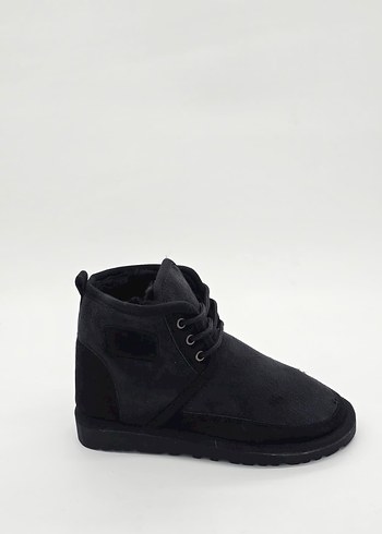 MİNİ BAĞICIKLI BOT SİYAH (36-40 NUMARA ARALIĞI MEVCUTTUR) - Görsel 3