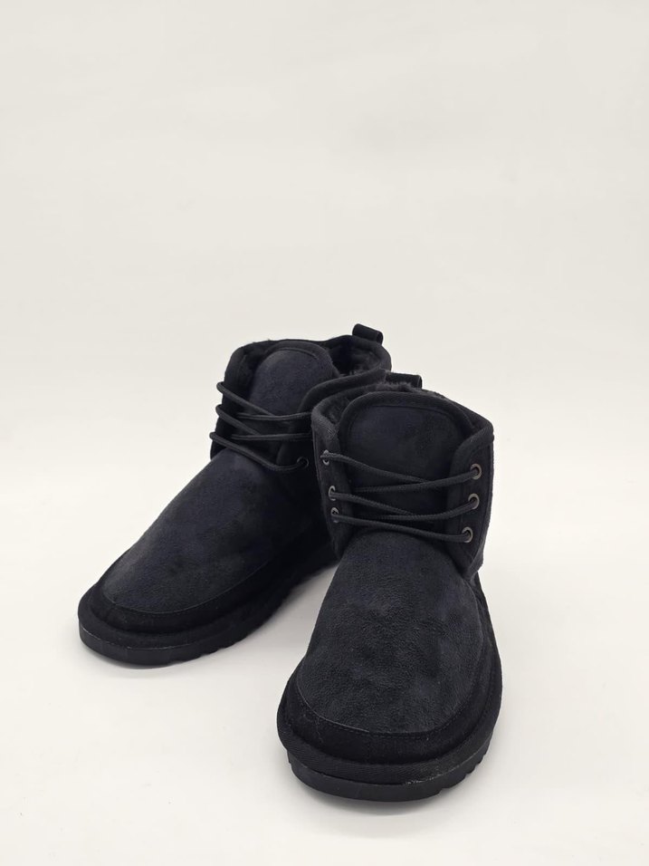 MİNİ BAĞICIKLI BOT SİYAH (36-40 NUMARA ARALIĞI MEVCUTTUR) - Görsel 2