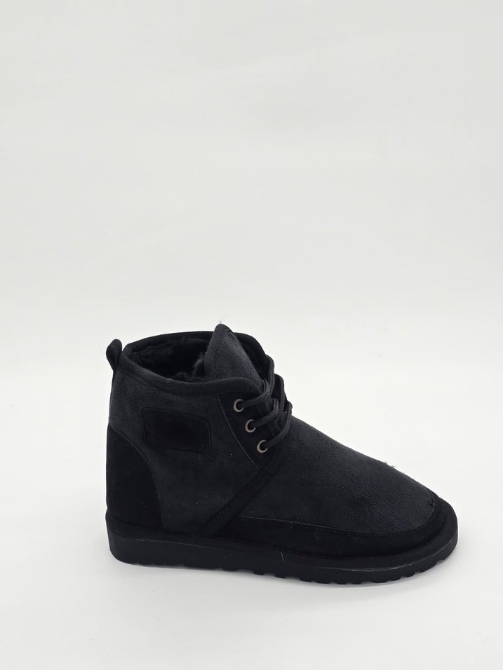 MİNİ BAĞICIKLI BOT SİYAH (36-40 NUMARA ARALIĞI MEVCUTTUR) - Görsel 3