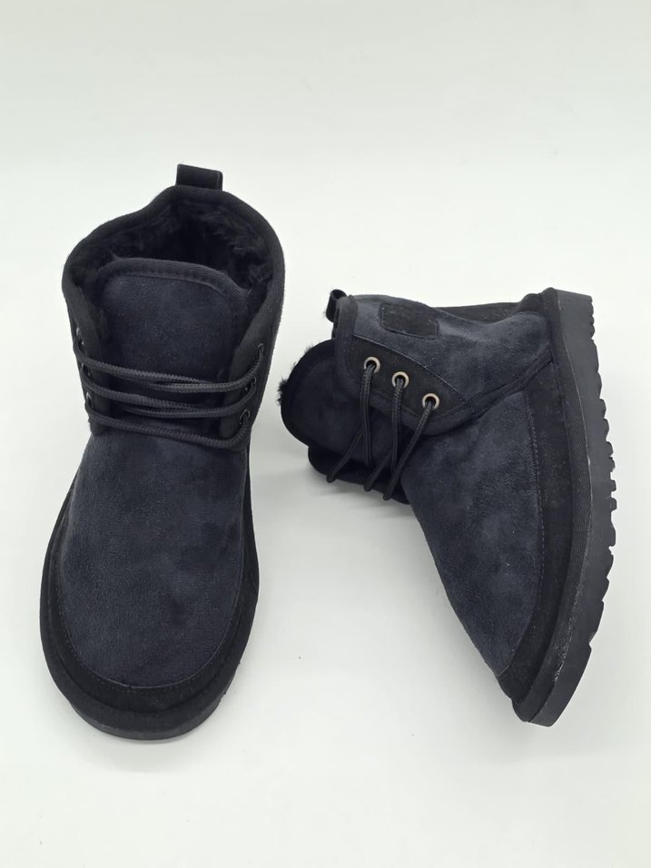 MİNİ BAĞICIKLI BOT SİYAH (36-40 NUMARA ARALIĞI MEVCUTTUR) - Görsel 5