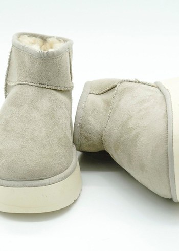 YÜKSEK TABANLI MİNİ BOT BEJ(36-40 NUMARA ARALIĞI MEVCUTTUR) - Görsel 6