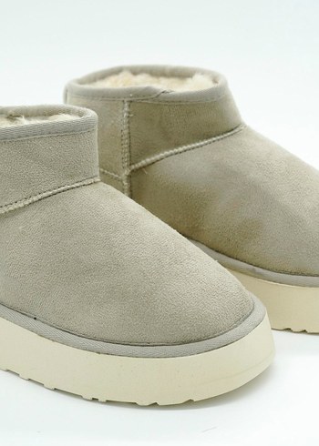 YÜKSEK TABANLI MİNİ BOT BEJ(36-40 NUMARA ARALIĞI MEVCUTTUR) - Görsel 13