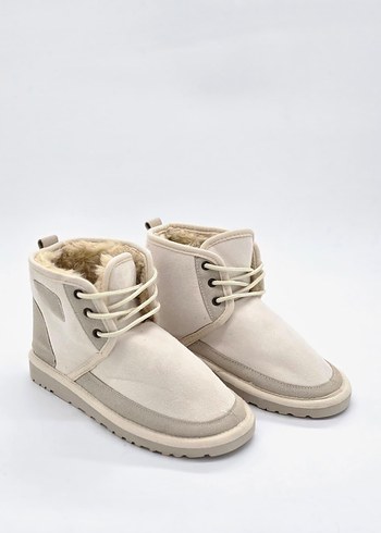 MİNİ BAĞICIKLI BOT BEJ (36-40 NUMARA ARALIĞI MEVCUTTUR) - Görsel 2