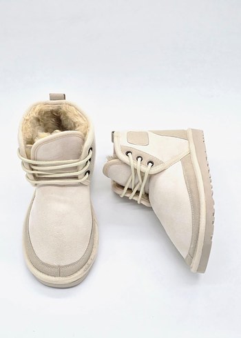 MİNİ BAĞICIKLI BOT BEJ (36-40 NUMARA ARALIĞI MEVCUTTUR) - Görsel 6