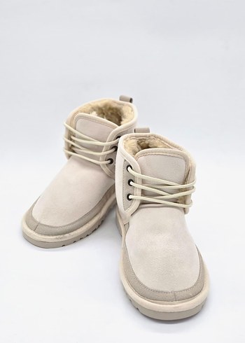 MİNİ BAĞICIKLI BOT BEJ (36-40 NUMARA ARALIĞI MEVCUTTUR) - Görsel 3