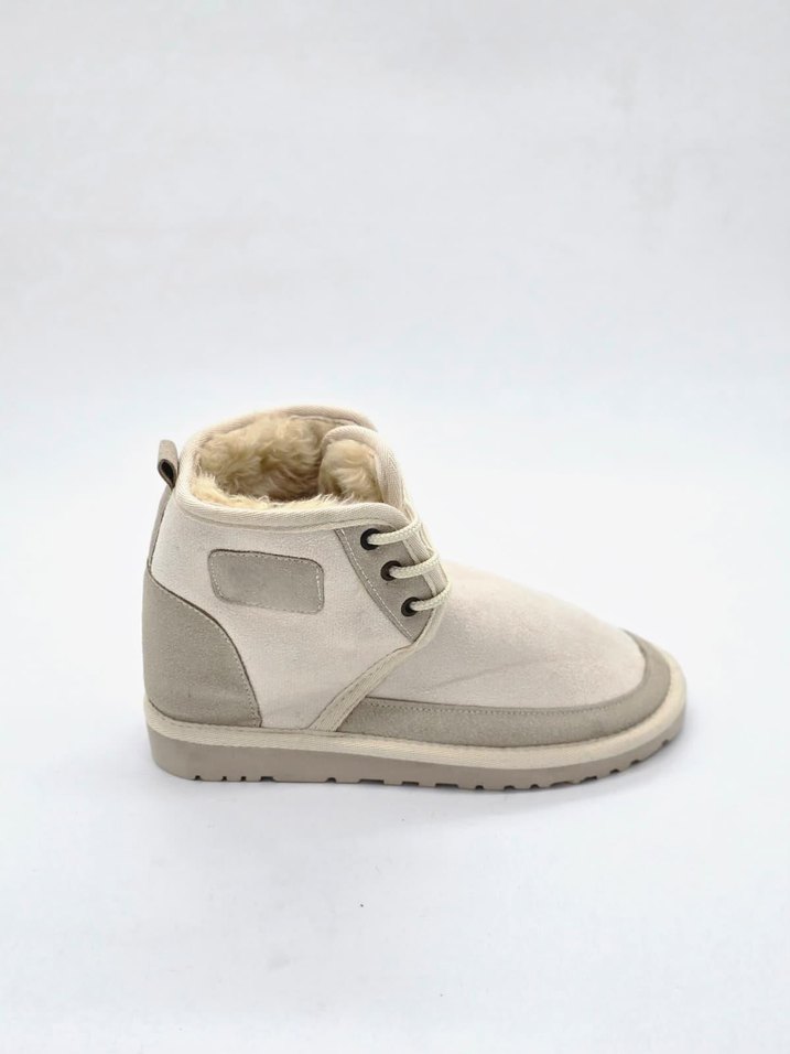 MİNİ BAĞICIKLI BOT BEJ (36-40 NUMARA ARALIĞI MEVCUTTUR) - Görsel 4