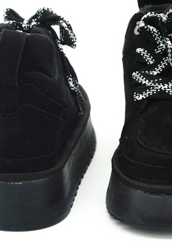 BAĞICIKLI MİNİ BOT SİYAH (36-40 NUMARA ARALIĞI) - Görsel 6