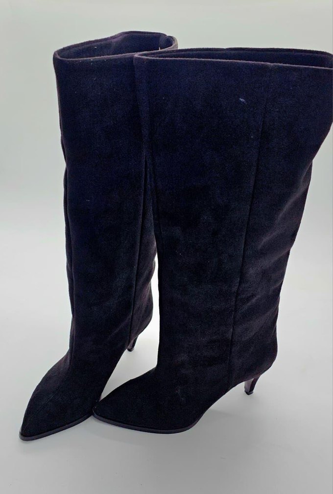 SİYAH ÇİZME (36-40 NUMARA ARALIĞI MEVCUTTUR) - Görsel 4