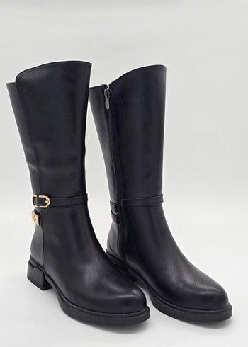 SİYAH ÇİZME (36-40 NUMARA ARALIĞI MEVCUTTUR) - Görsel 7