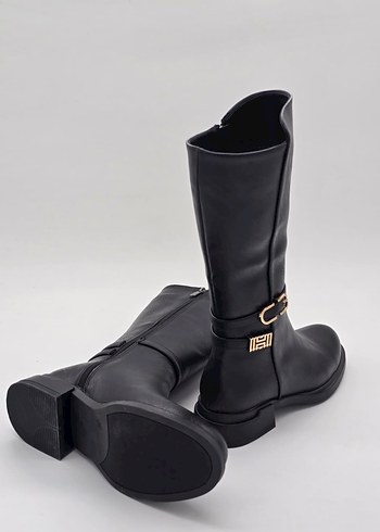 SİYAH ÇİZME (36-40 NUMARA ARALIĞI MEVCUTTUR) - Görsel 3