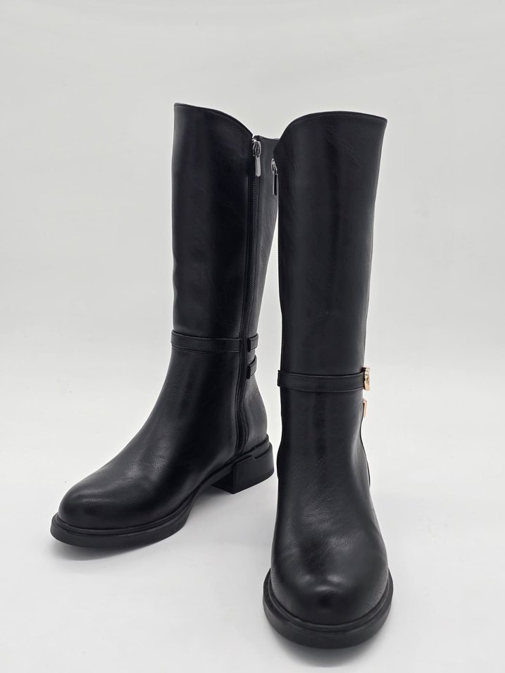 SİYAH ÇİZME (36-40 NUMARA ARALIĞI MEVCUTTUR) - Görsel 2