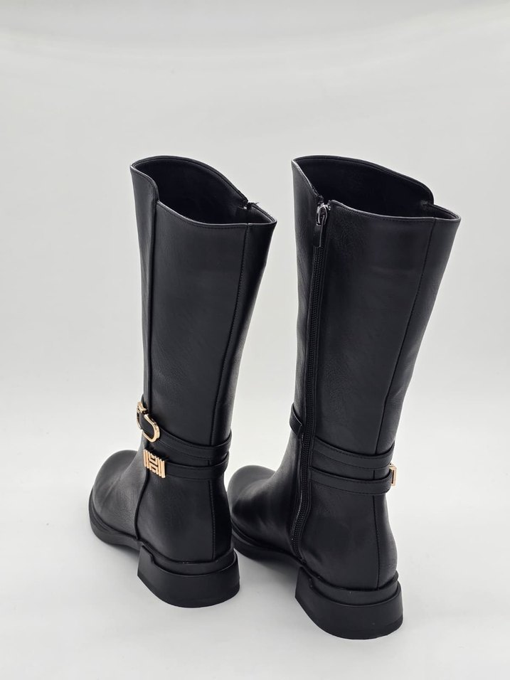 SİYAH ÇİZME (36-40 NUMARA ARALIĞI MEVCUTTUR) - Görsel 4