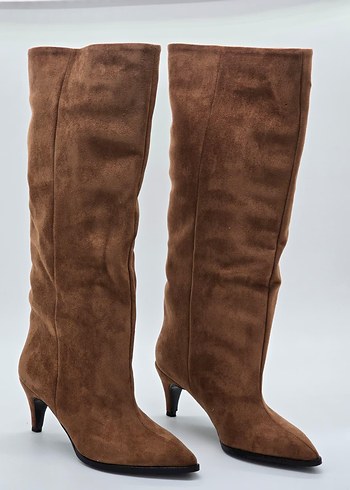 SÜET ÇİZME TABA (36-40 NUMARA ARALIĞI MEVCUTTUR) - Görsel 2