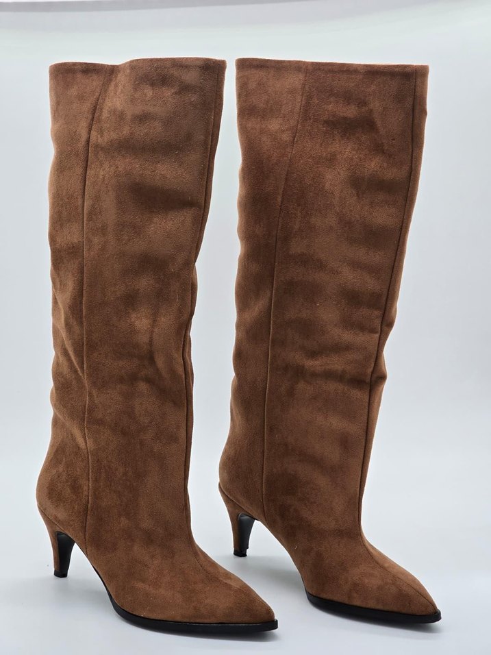 SÜET ÇİZME TABA (36-40 NUMARA ARALIĞI MEVCUTTUR) - Görsel 2