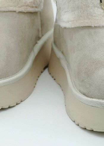 TOKA DETAYLI MİNİ BOT BEJ (36-40 NUMARA ARALIĞI MEVCUTTUR) - Görsel 5