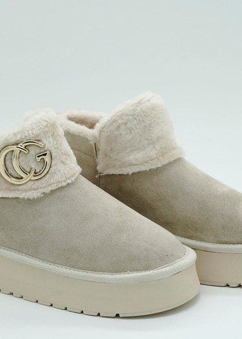 TOKA DETAYLI MİNİ BOT BEJ (36-40 NUMARA ARALIĞI MEVCUTTUR) - Görsel 10