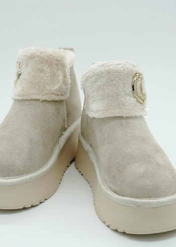 TOKA DETAYLI MİNİ BOT BEJ (36-40 NUMARA ARALIĞI MEVCUTTUR) - Görsel 6