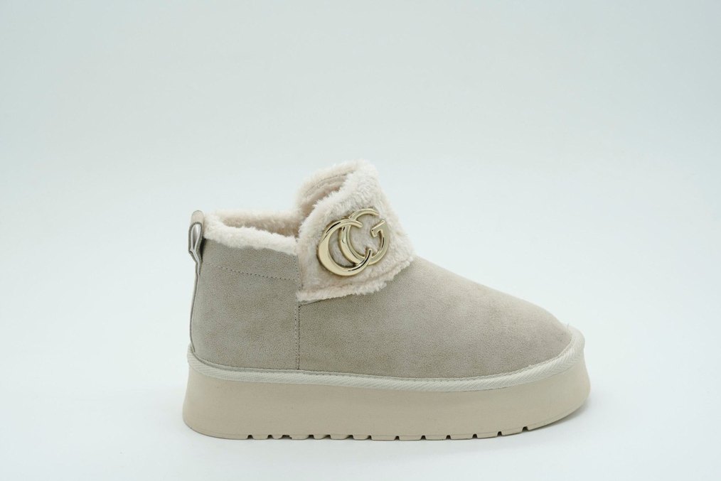 TOKA DETAYLI MİNİ BOT BEJ (36-40 NUMARA ARALIĞI MEVCUTTUR) - Görsel 3