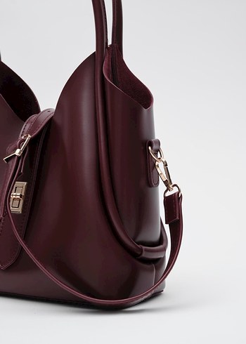 EL&ÇAPRAZ ASKILI ÇANTA BORDO - Görsel 8