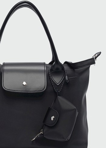 CHARMLI OMUZ ÇANTASI SİYAH - Görsel 5