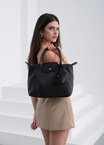 CHARMLI OMUZ ÇANTASI SİYAH - Görsel 4