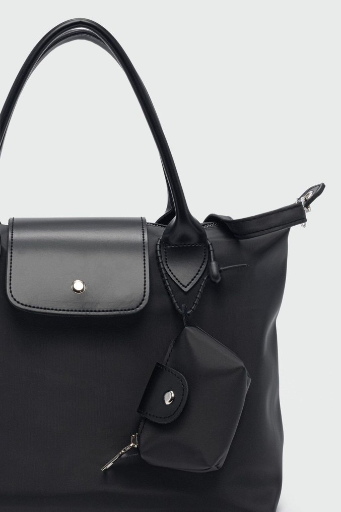 CHARMLI OMUZ ÇANTASI SİYAH - Görsel 5