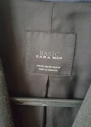 Erkek Zara Blazer Ceket Antrasit - Görsel 2