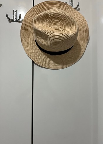 Bej Bohem Geniş Kenarlı Kadın Şapka - Görsel 3