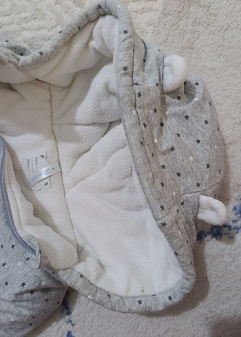 gri sıcacık kışlık tulum sıfır gibi yurtdışı mali sağlam - Görsel 3