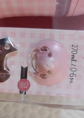 Pastel Pembe 270ml Bebek Biberonu (0-6 Ay) - Görsel 2